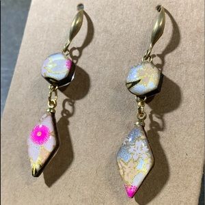 Handmade Japanese Washi earrings